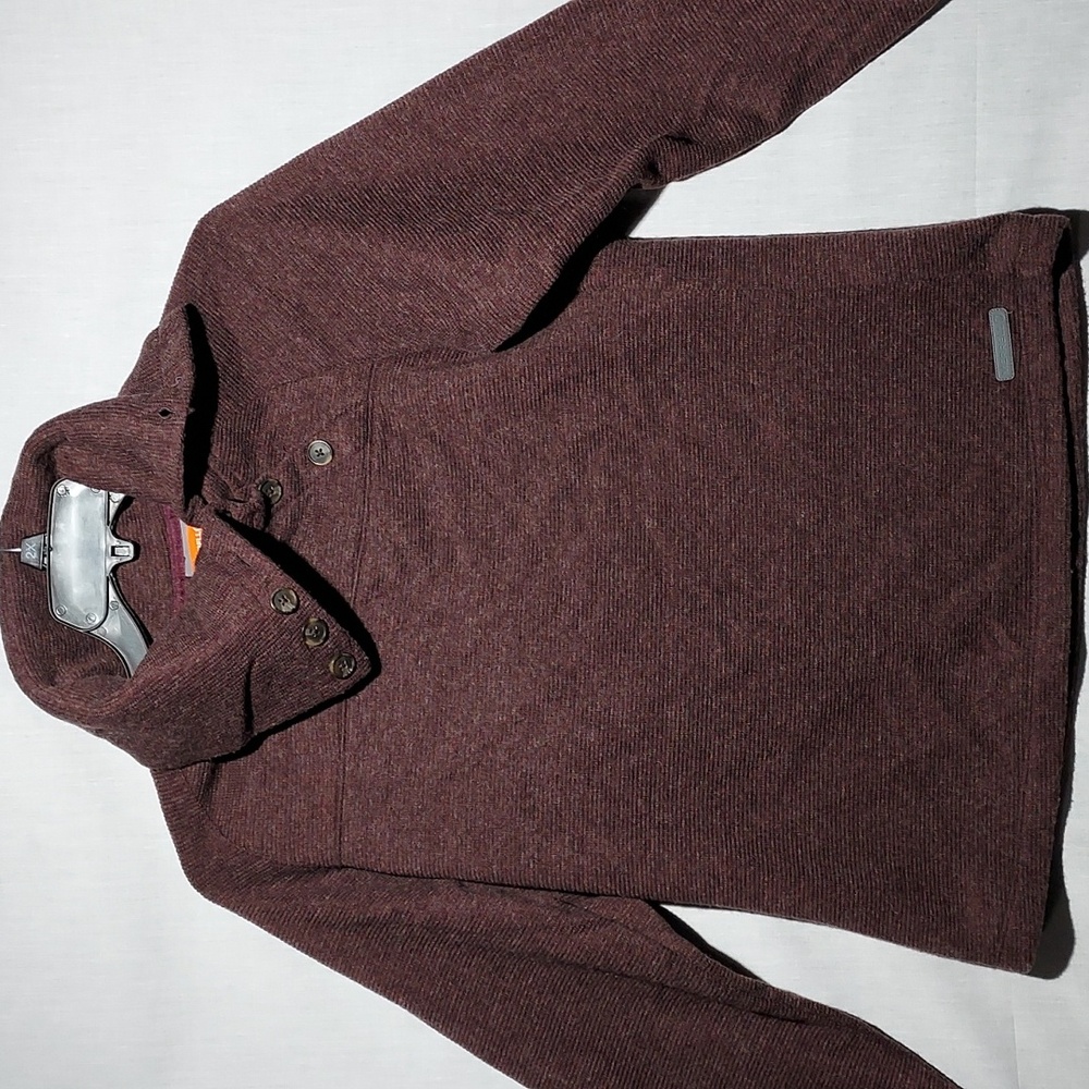 EUC Merrell collared wool blend women's sweater size medium